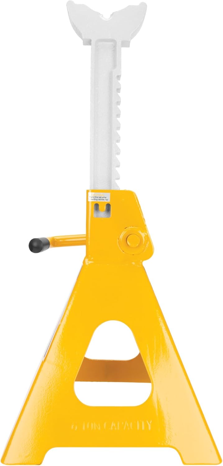 Performance Tool W41023 6 Ton (12,000 lbs.) Capacity Heavy Duty Jack Stand Set