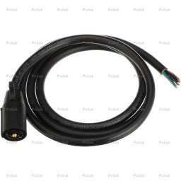 7 Way Trailer End & Cable 8' Harness - Imex RV And Auto Parts