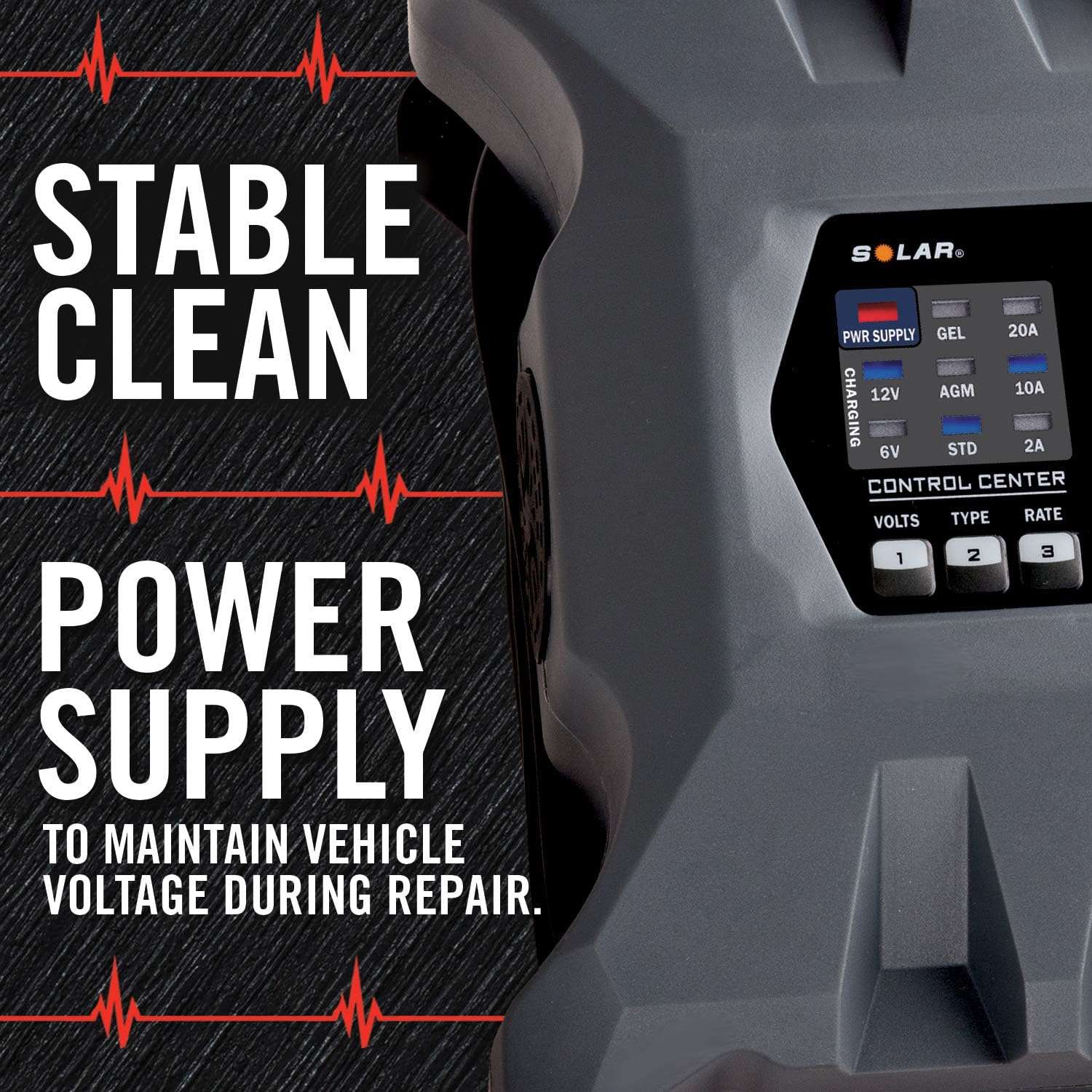 Solar PL2310 Pro-Logix 10-Amp Battery Charger