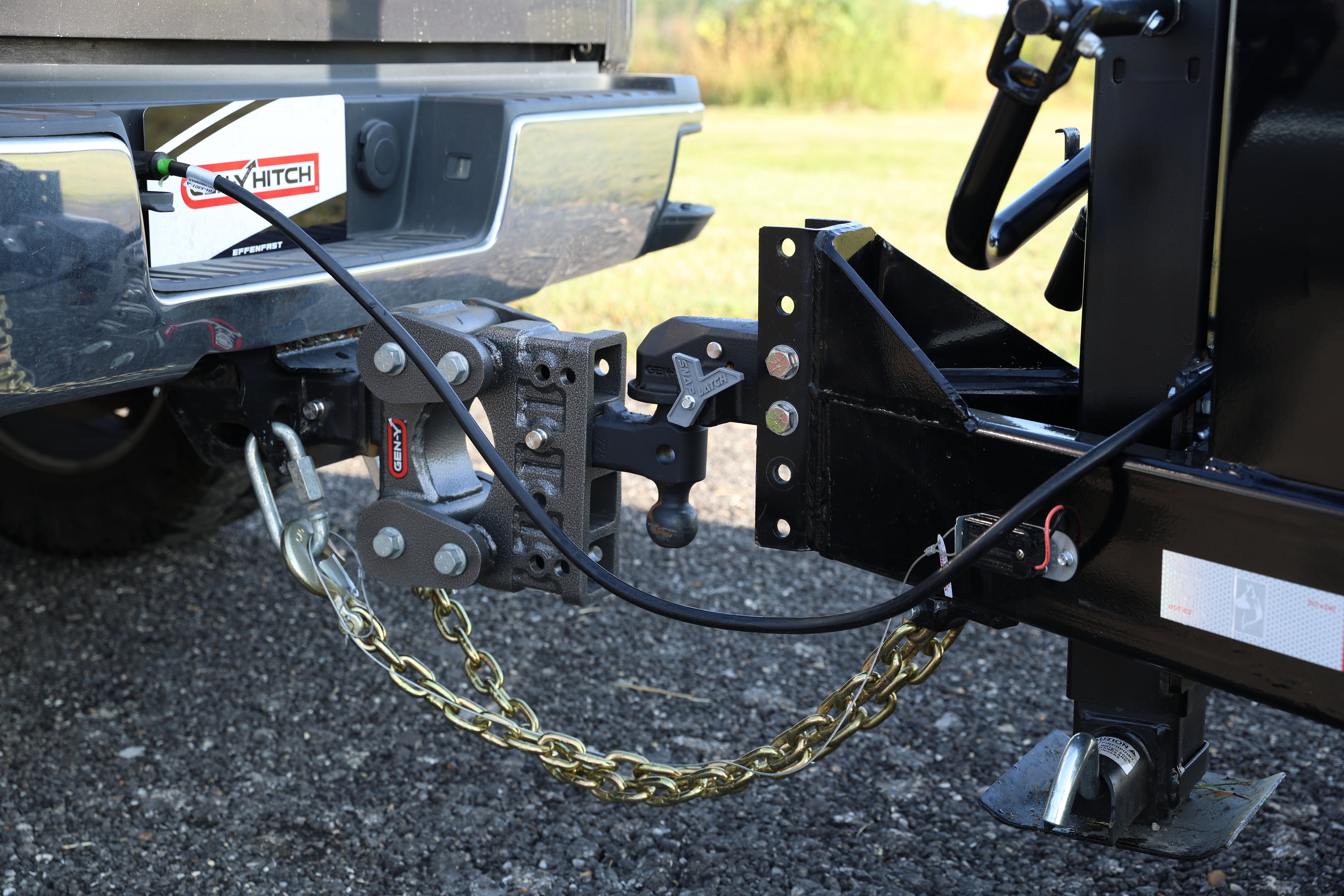 GEN-Y Hitch GH-2125 Drop Hitch with 32,000 lb Towing Capacity and Adjustable Drop for Heavy-Duty Trailers
