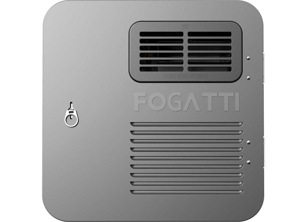 Fogatti Grey Door For 10 Gal Tank Water Heater - GEGD-1818