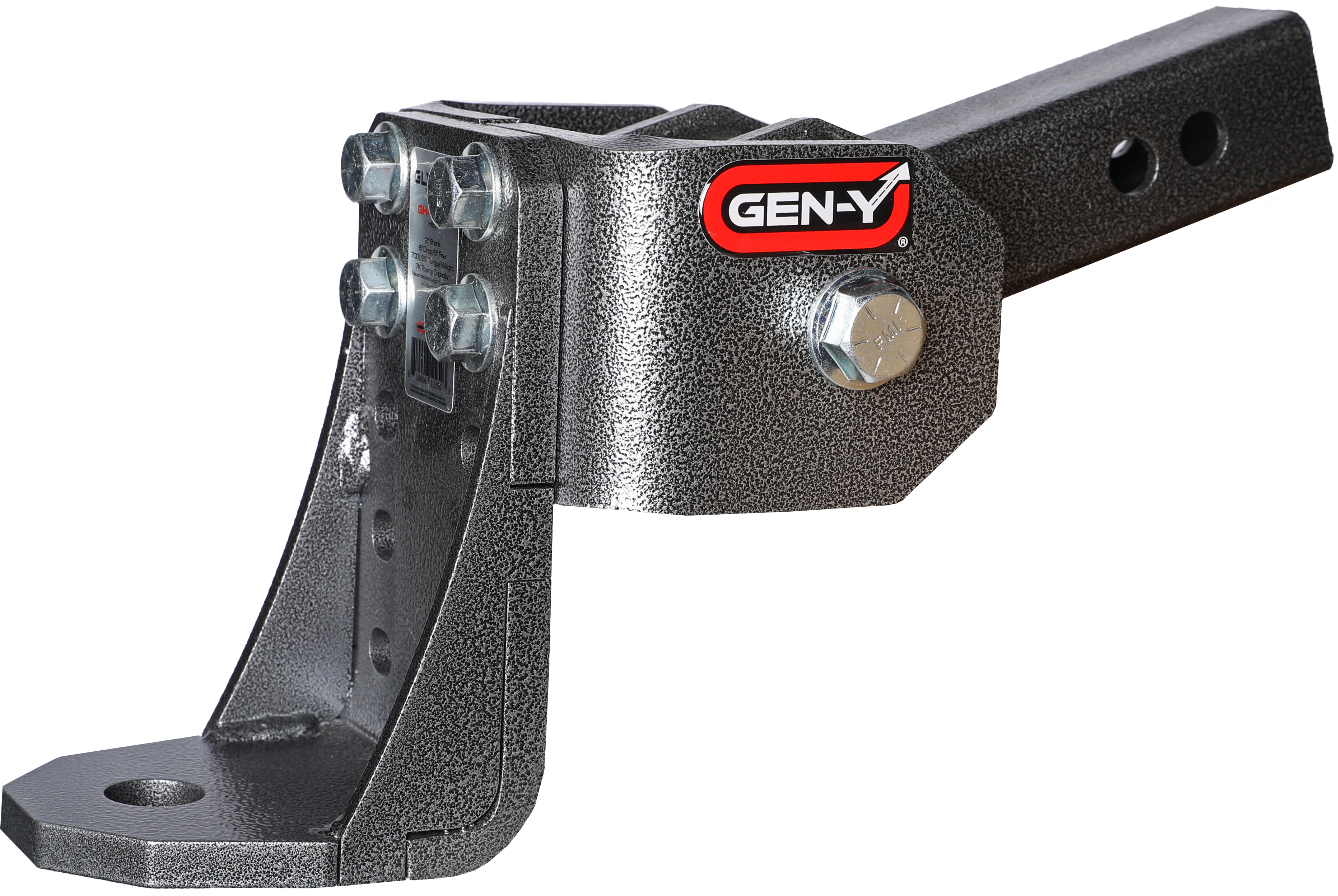 GEN-Y Hitch GH-12005 Ball Mount with 6-Inch Drop and 2-Inch Shank Size