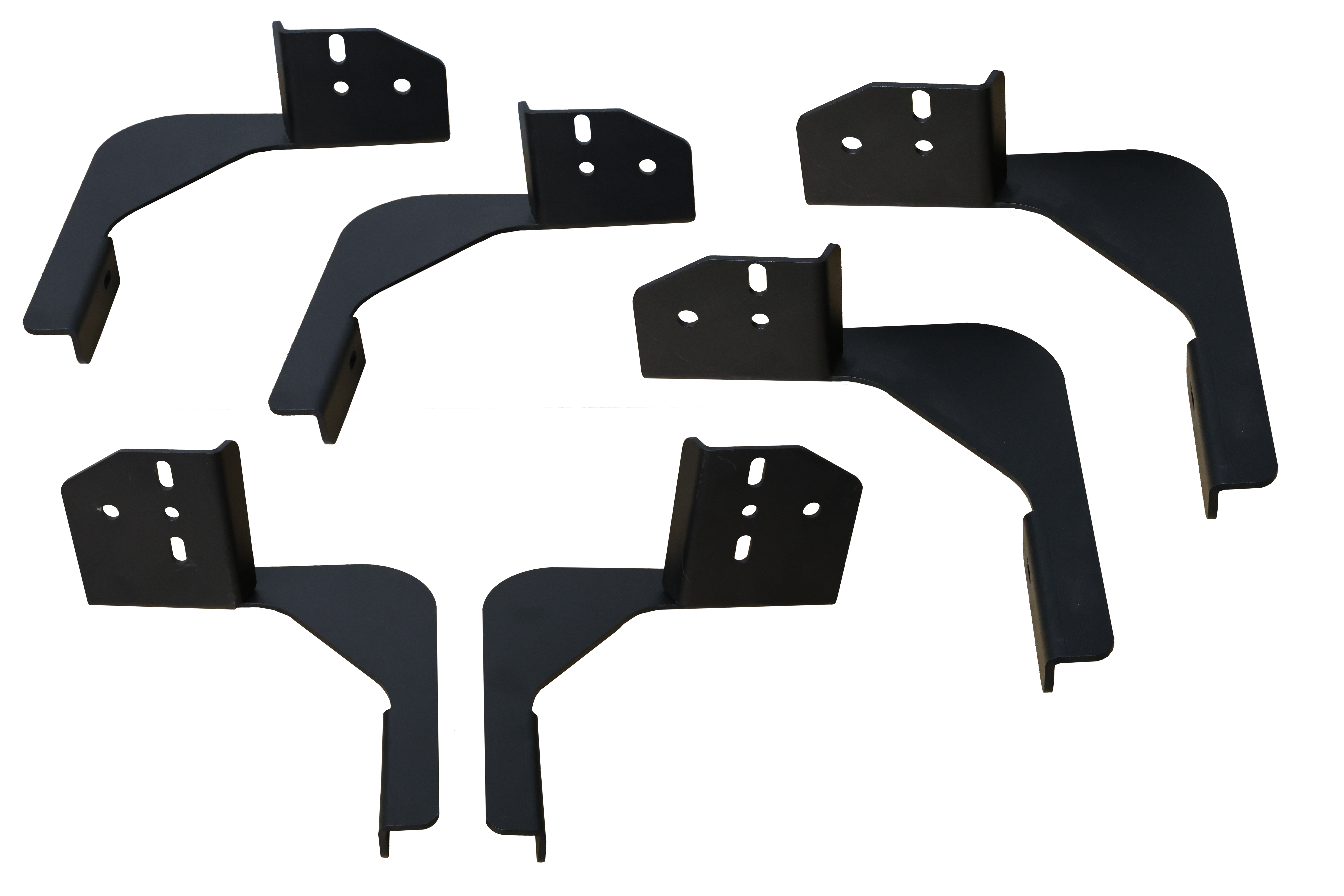 GEN-Y Hitch Running Board Brackets for Ram 2500/3500 Crew Cab (2011-2024)