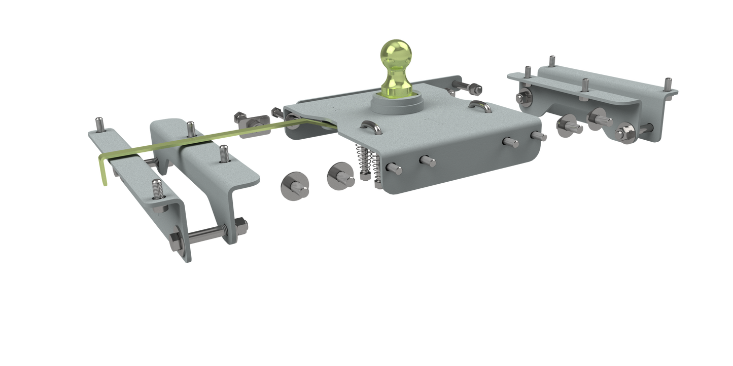 GNRC816 TURNOVERBALL GOOSENECK HITCH CENTER KIT
