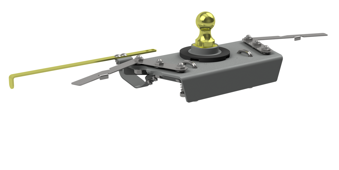 GNRK1314 TURNOVERBALL GOOSENECK HITCH ONE-PIECE KIT FOR RAM 3500