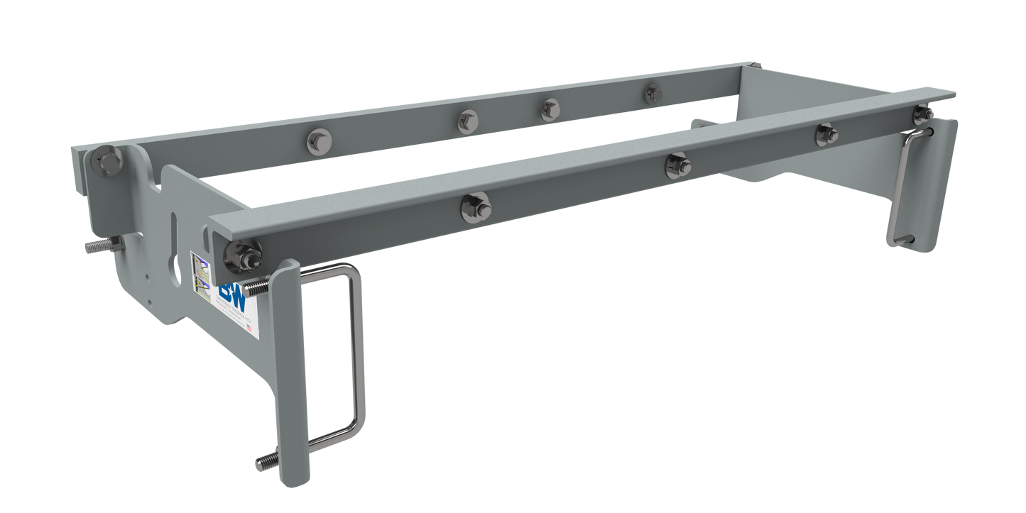 GNRM1308 TURNOVERBALL GOOSENECK HITCH MOUNTING KIT