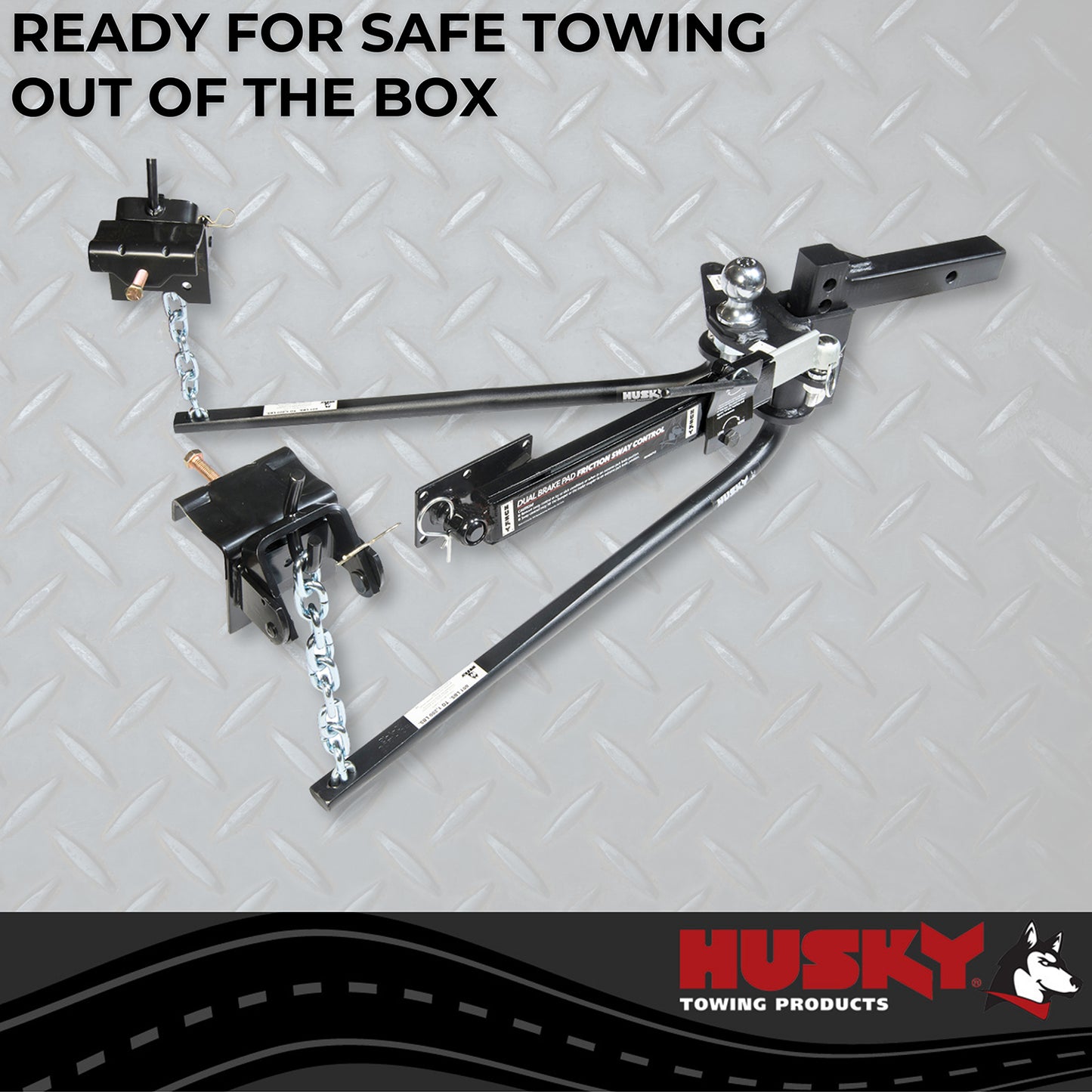 Husky Towing Round Trailer Hitch