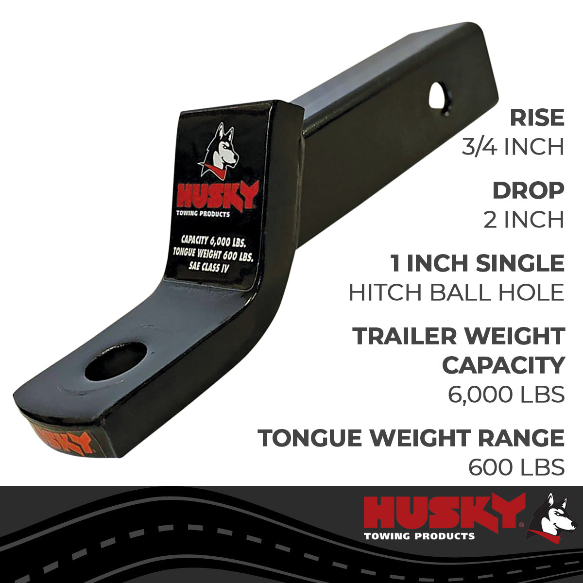 Husky Towing Class III Class IV Trailer Hitch