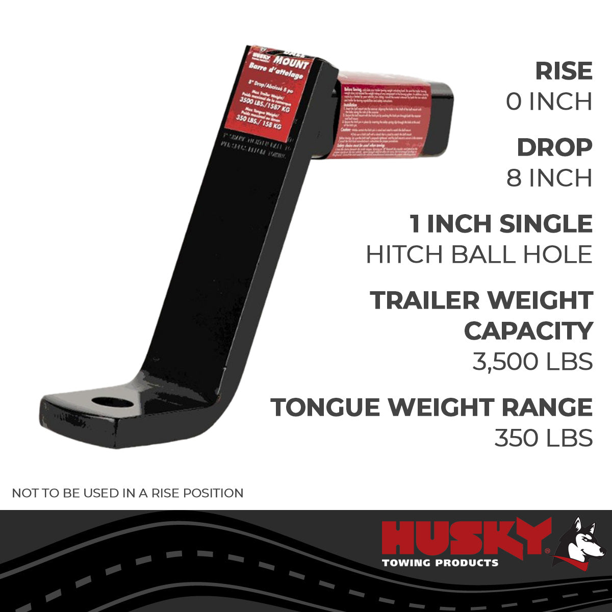 Husky Towing Class III Class IV Trailer Hitch