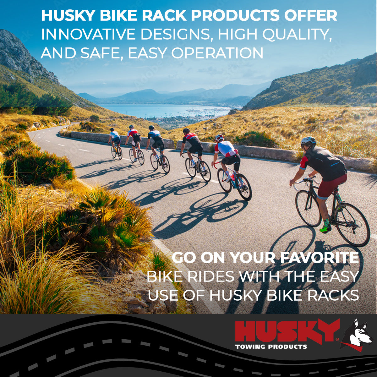 Husky Towing Bike Rack