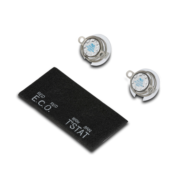 Water Heater Thermostat; Front Mount; For Atwood Electric Water Heaters; Thermo Disc Style; 140 Degree; 12 Volt DC; Single Element; With High Limit Control