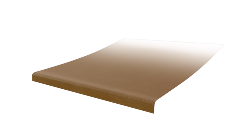 Awning Fabric; Universal For Patio Awnings; 8 Foot Extension; Sandstone; Vinyl; Polar White Vinyl Weathershield; One Piece Fabric