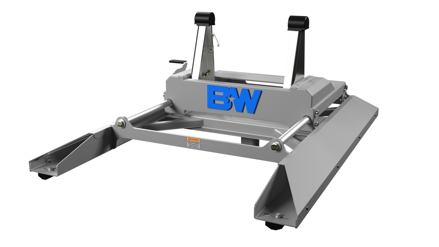 RVB3405 20K SLIDER COMPANION 5TH WHEEL HITCH BASE FOR GOOSENECK TURNOVERBALL SYSTEM