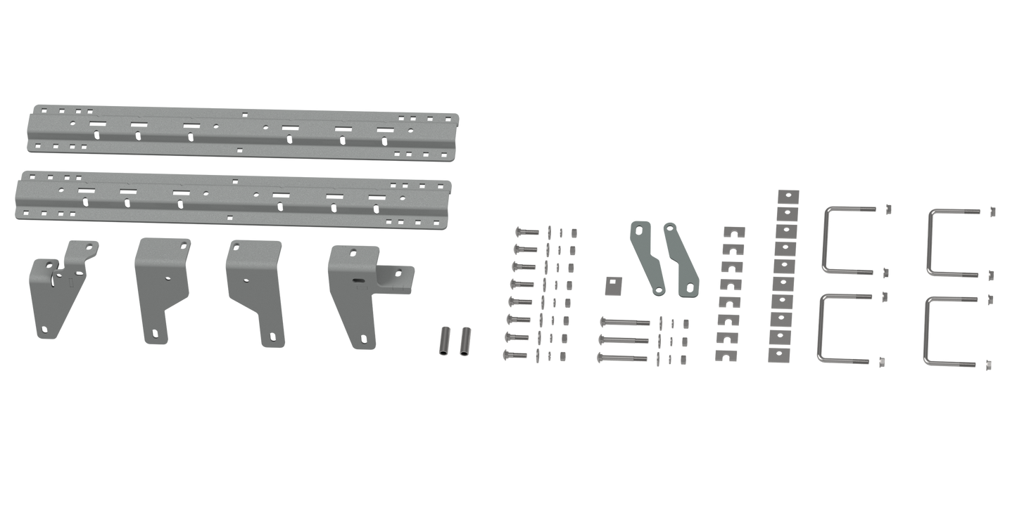 CUSTOM INSTALLATION MOUNTING BRACKET KIT FOR 5TH WHEEL HITCH