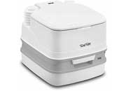 Thetford Porta Potti 135 White/Gray Plastic Portable Toilet, 2.6 Gallons
