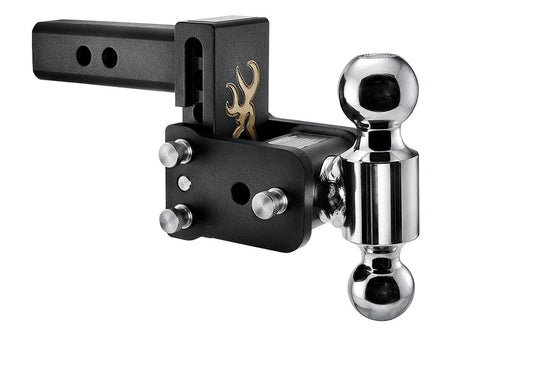 TS10033BB B&W TOW AND STOW DUAL BALL 2 ADJ BALL MOUNT 3 DROP/3-1/2 RISE BROWNING