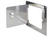 Ultra Fab Products Inc Universal Access Door Chrome Silver - Part 48-979010