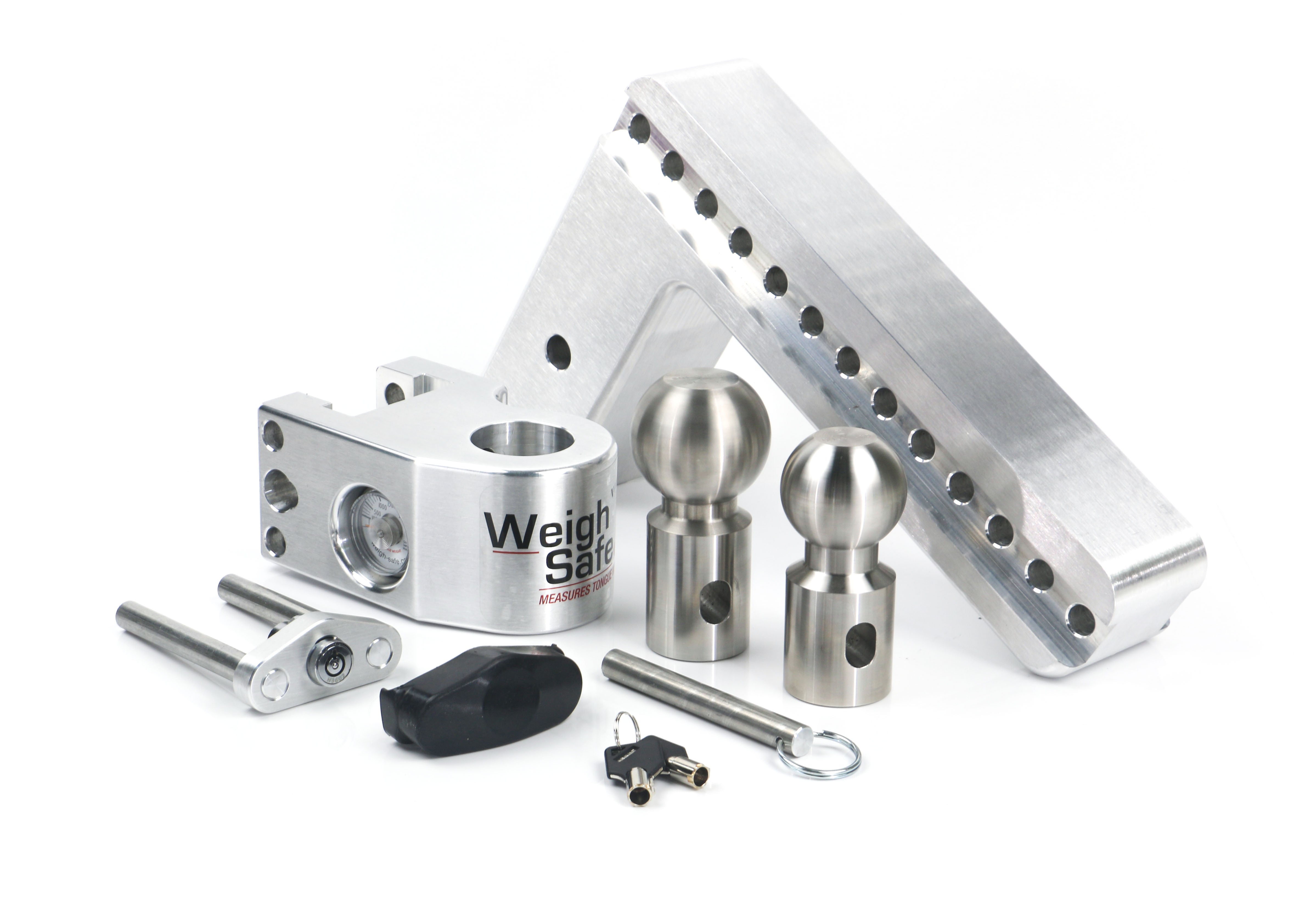Weigh Safe 10-Inch Drop Hitch with 3-Inch Shank for 3-Inch Receiver by Weigh Safe