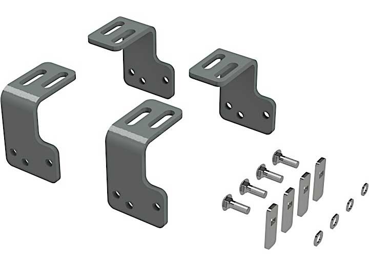 B & W Trailer Hitches 04-14 F150 5th Wheel Custom Rail Kit (Use with RVR3200 Universal Rails) - Imex RV And Auto Parts