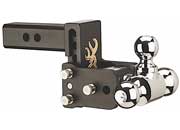 B & W Trailer Hitches Browning Edition Tow & Stow 6-In Model with Drop and Rise Features - Imex RV And Auto Parts