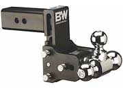 B & W Trailer Hitches Class V 2 1/2-Inch Receiver with 8-Inch Drop and 5-Inch Rise, Black Tow & Stow Model TS20048B - Imex RV And Auto Parts