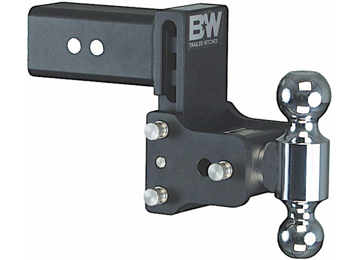 B & W Trailer Hitches Class V 3-In Receiver with Tow & Stow, 8-In Drop, 4.5-In Rise, and 2 & 2 5/16-In Balls - Imex RV And Auto Parts