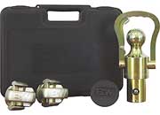 B & W Trailer Hitches OEM Ball & Safety Chain Loops with Gooseneck Hole Plug for GM, Ford, Nissan - Model GNXA2061 - Imex RV And Auto Parts