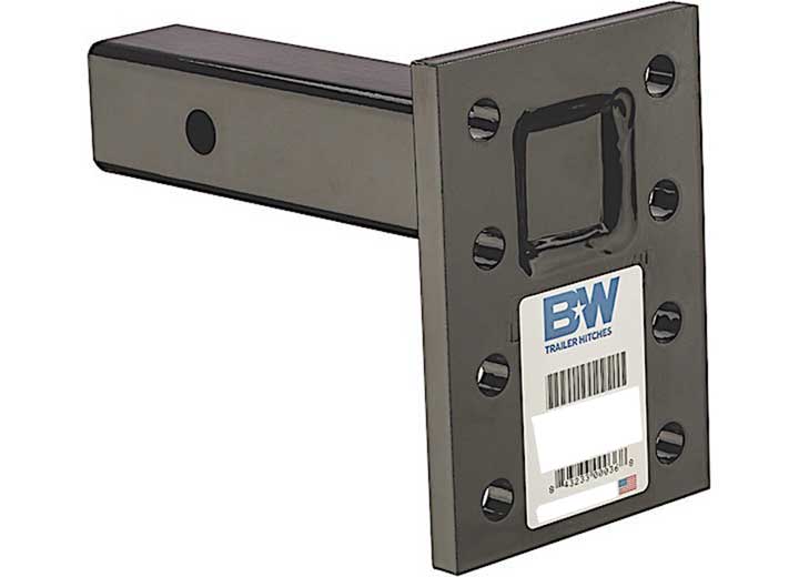 B & W Trailer Hitches PMHD14002 16K Pintle Mount with 8 Hole, 3 - POS Shank - Imex RV And Auto Parts