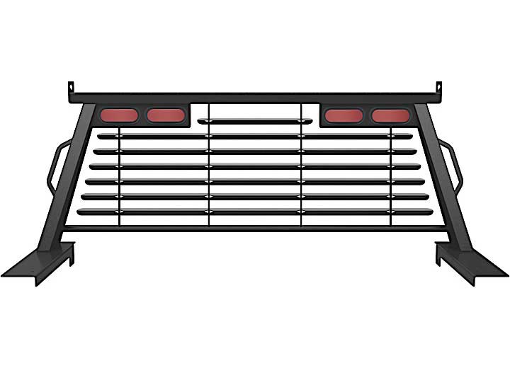 B & W Trailer Hitches PUCP7502BA 17 - 24 F250/F350/F450 Cab Protector in Black - Imex RV And Auto Parts