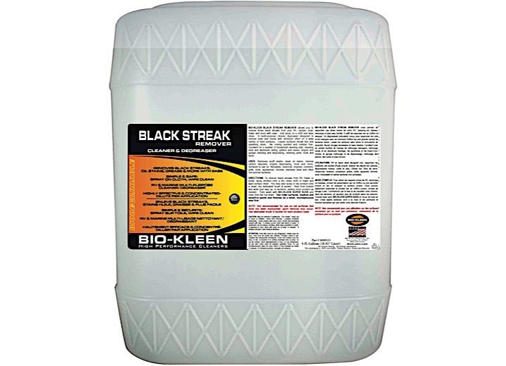 Bio - Kleen M00515 Black Streak Remover 5 Gallons - Effective Exterior Surface Cleaner - Imex RV And Auto Parts