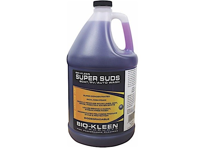 Bio - Kleen M01109 Super Suds Wash 1 Gallon - Eco - Friendly Heavy Duty Cleaner - Imex RV And Auto Parts