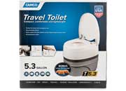 Camco Travel Toilet T5.3 Gallon - 41545 - Imex RV And Auto Parts