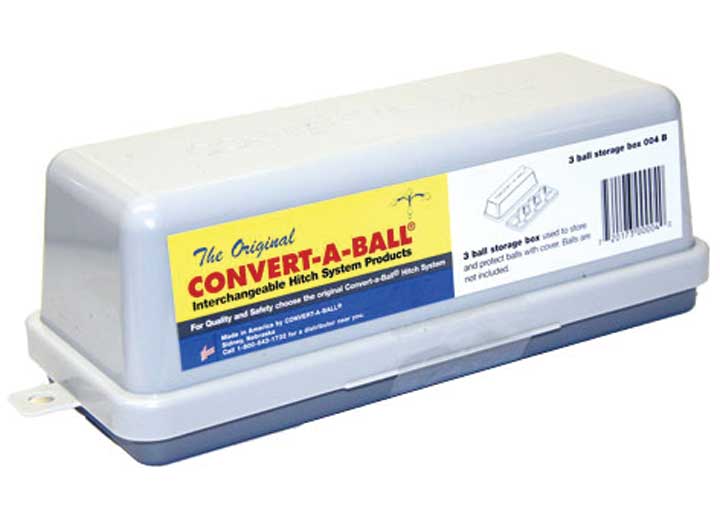 Convert-A-Ball 3 Ball Box Holder - Durable and Secure Trailer Ball Storage Solution
