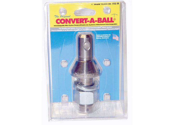 Convert-A-Ball 102B 1-Inch Standard Chrome Shank