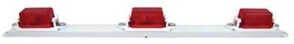 Clearance Light; Incandescent; Rectangular; Identification Light Bar - Imex RV And Auto Parts