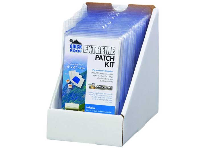 Cofair Products Inc UBE469KITDS Quick Roof E X Treme Patch Kit and 12 Replacement Kits - Imex RV And Auto Parts