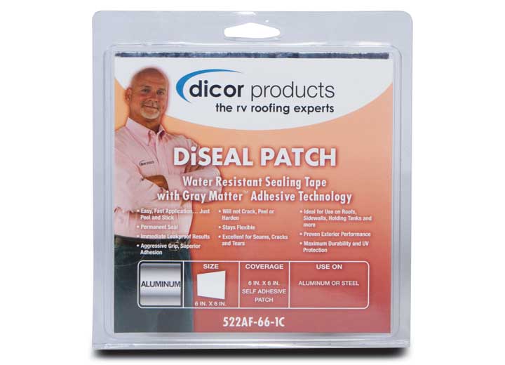 Dicor Diesel Sealing Tape 4 in x 50 ft White Roll - 522TPO - 450 - 1C - Imex RV And Auto Parts