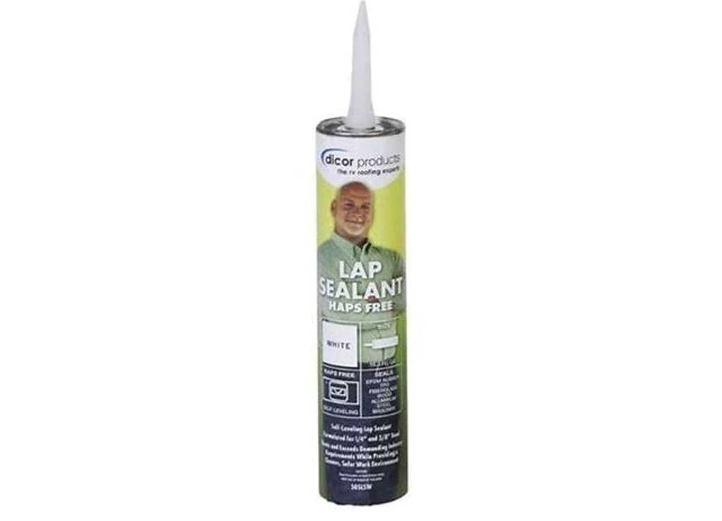 Dicor H.A.P.S. Free Lap Sealant White - 505LSW - 1 - Imex RV And Auto Parts