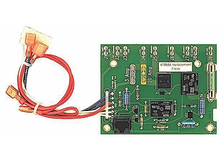 Dinosaur Electronics Norcold Refrigerator Replacement Board 618666 3 - Way - Imex RV And Auto Parts
