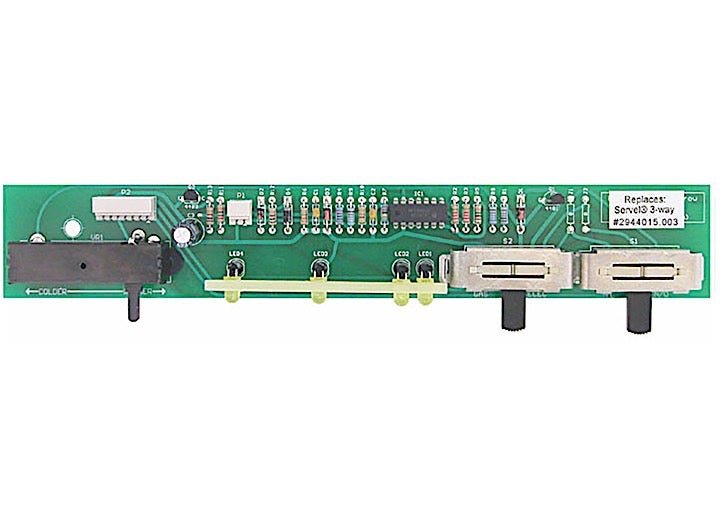 Dinosaur Electronics Replacement Eyebrow Board 2944015.003 3 - Way - Imex RV And Auto Parts