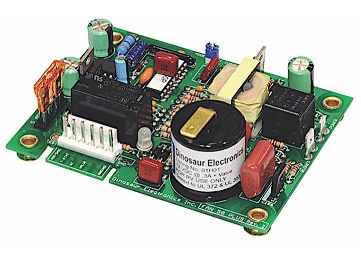 Dinosaur Electronics Universal Ignitor Board 12V DC with Fan Control (Part Number: FAN 50 PLUS PINS) - Imex RV And Auto Parts