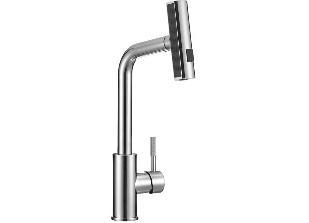 Dura Faucet DFTDF - MK511X - CP Rainfall Pulldown RV Kitchen Faucet in Chrome - Imex RV And Auto Parts
