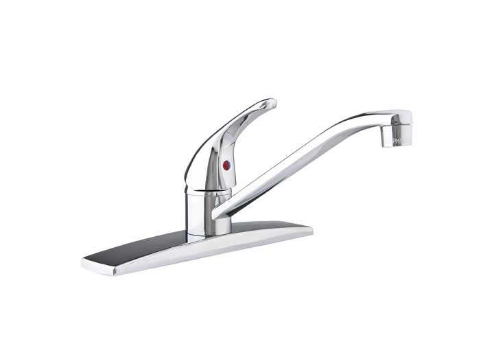 Dura Faucet DFTDF - NMK600 - CP Single Lever RV Kitchen Faucet in Chrome Finish - Imex RV And Auto Parts