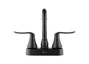 Dura Faucet DFTDF - PB155LH - MB Elegant Arc Spout RV Bar Faucet in Matte Black - Imex RV And Auto Parts