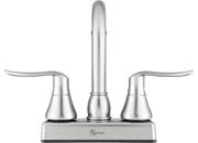 Dura Faucet DFTDF - PB155LH - SN Elegant Arc S PO RV Bar Faucet in Brushed Satin Nickel - Imex RV And Auto Parts