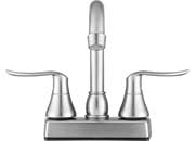 Dura Faucet DFTDF - PB155LH - SN Elegant Arc S PO RV Bar Faucet in Brushed Satin Nickel - Imex RV And Auto Parts