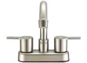 Dura Faucet DFTDF - PB155M - SN Modern Arc Spout Utility RV Bar Faucet in Brushed Satin Nickel - Imex RV And Auto Parts