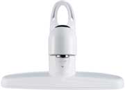 Dura Faucet DFTDF - PK100 - WT Nonmetallic Pullout RV Kitchen Faucet in White - Imex RV And Auto Parts