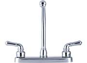 Dura Faucet DFTDF - PK210C - CP Classical Hirise RV Kitchen Faucet in Chrome Finish - Imex RV And Auto Parts