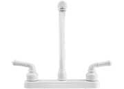 Dura Faucet DFTDF - PK210C - WT Classical Hi Rise RV Kitchen Faucet in White - Imex RV And Auto Parts